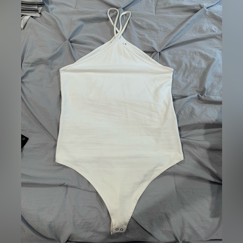 Abercrombie bodysuit high neck size medium
